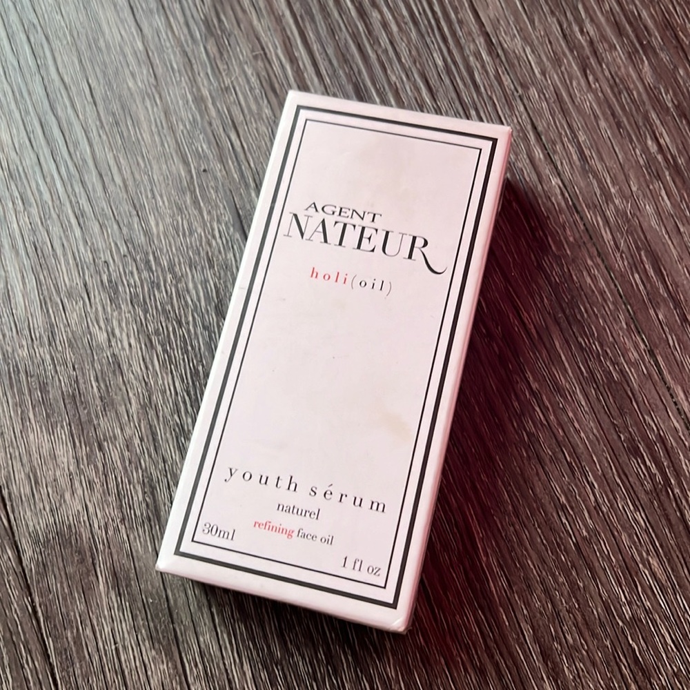 Never Used : Agent Nateur : holi oil : youth serum